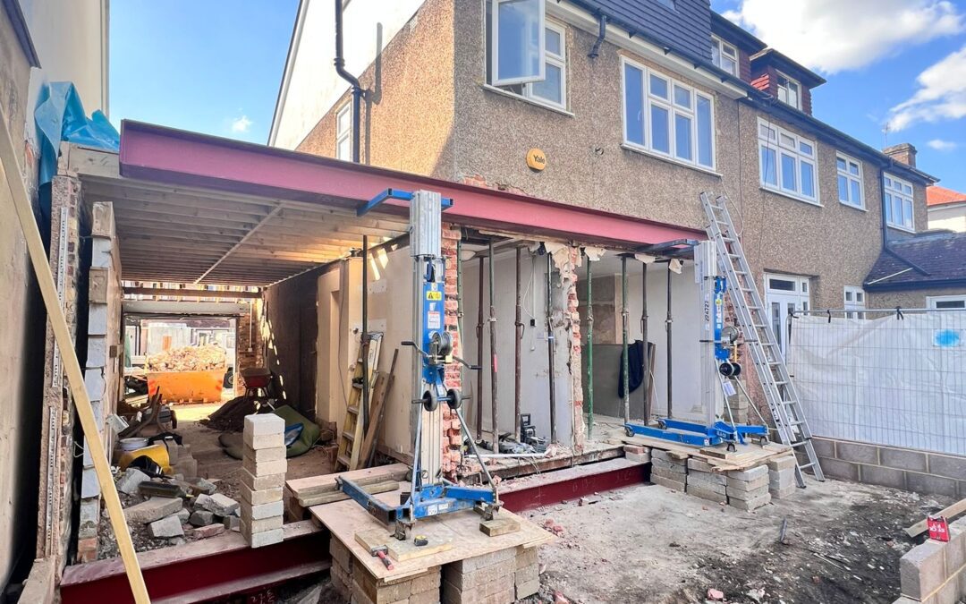 Load-bearing wall removal