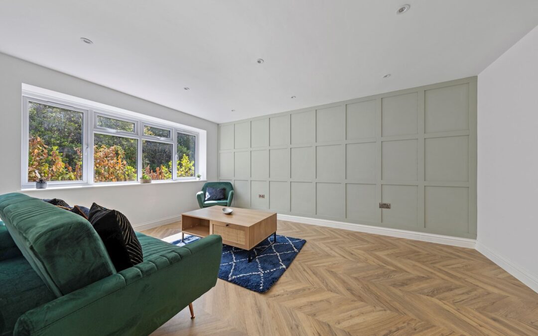 Rear house extension under permitted development in Surrey
